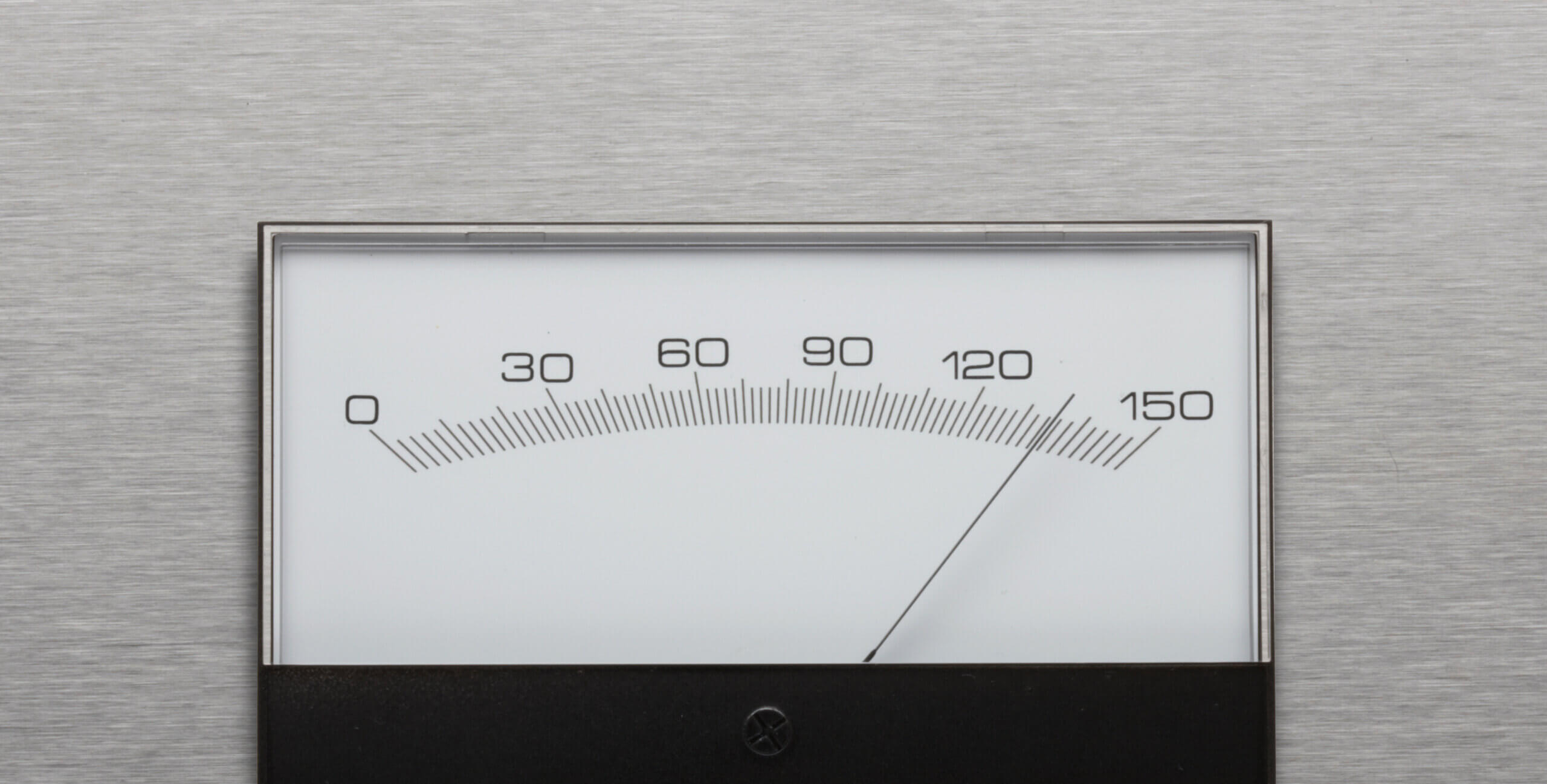 A high pressure meter reading as a metaphor for high stress levels requiring trauma therapy for women.